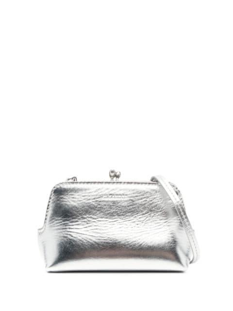 Goji Micro metallic leather bag by JIL SANDER