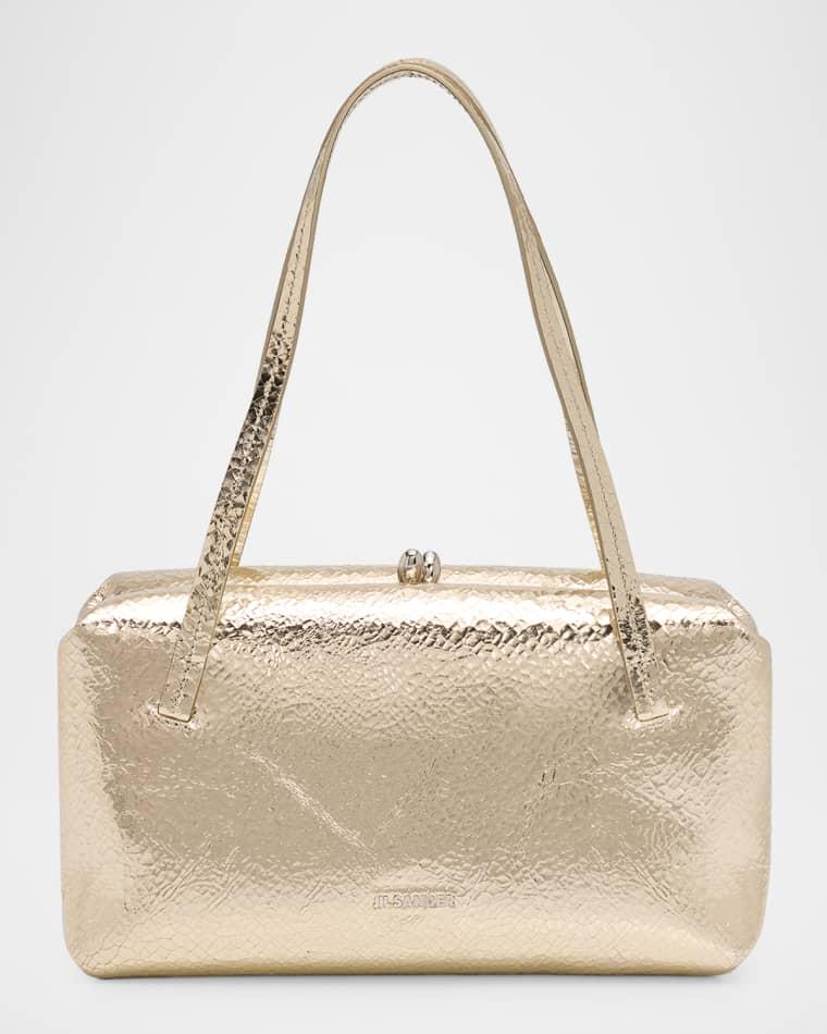 Goji Pillow Laminated Leather Shoulder Bag by JIL SANDER