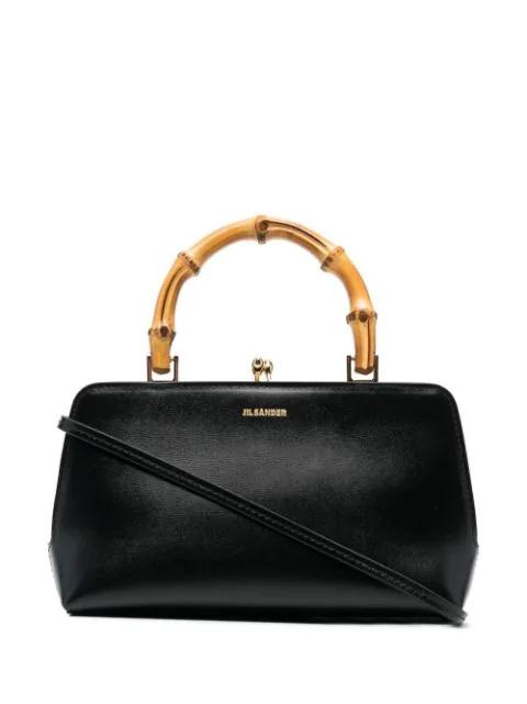 Goji bamboo-handle mini bag by JIL SANDER