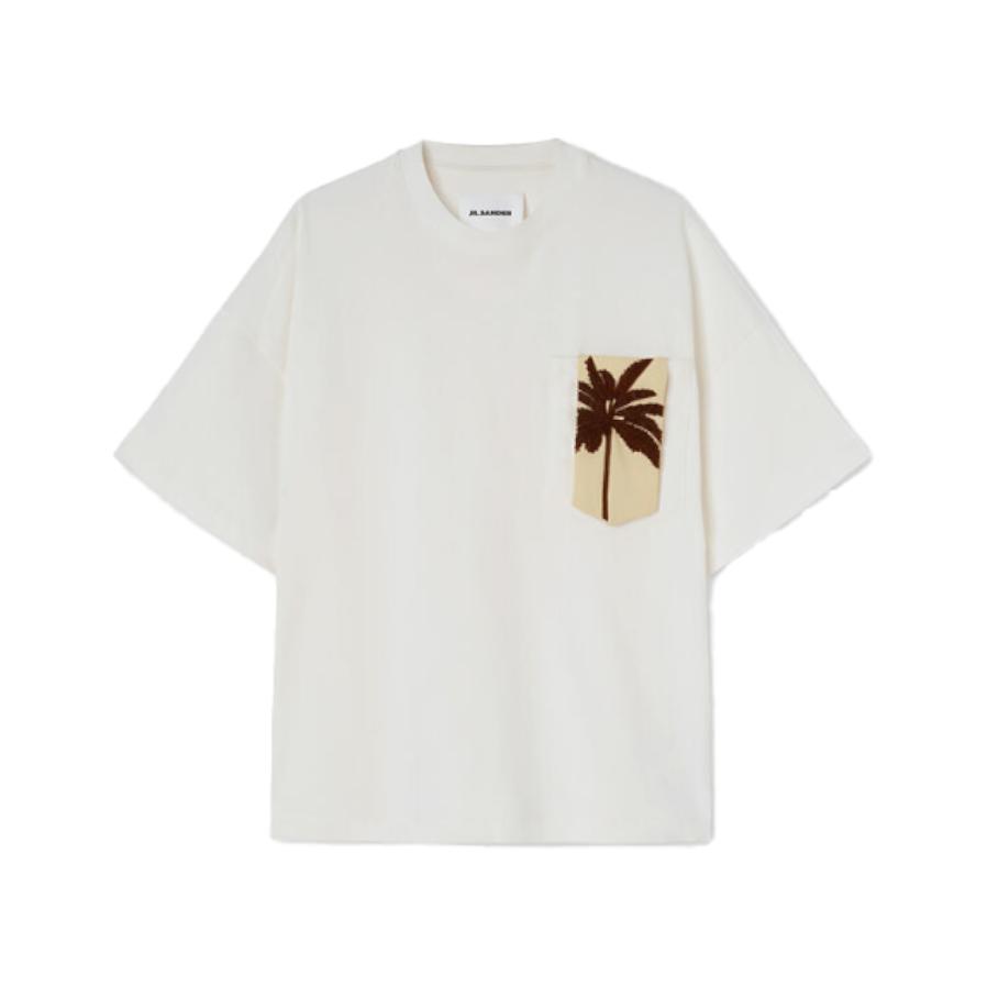 JIL SANDER - Crew Neck T-Shirt - Off White by JIL SANDER
