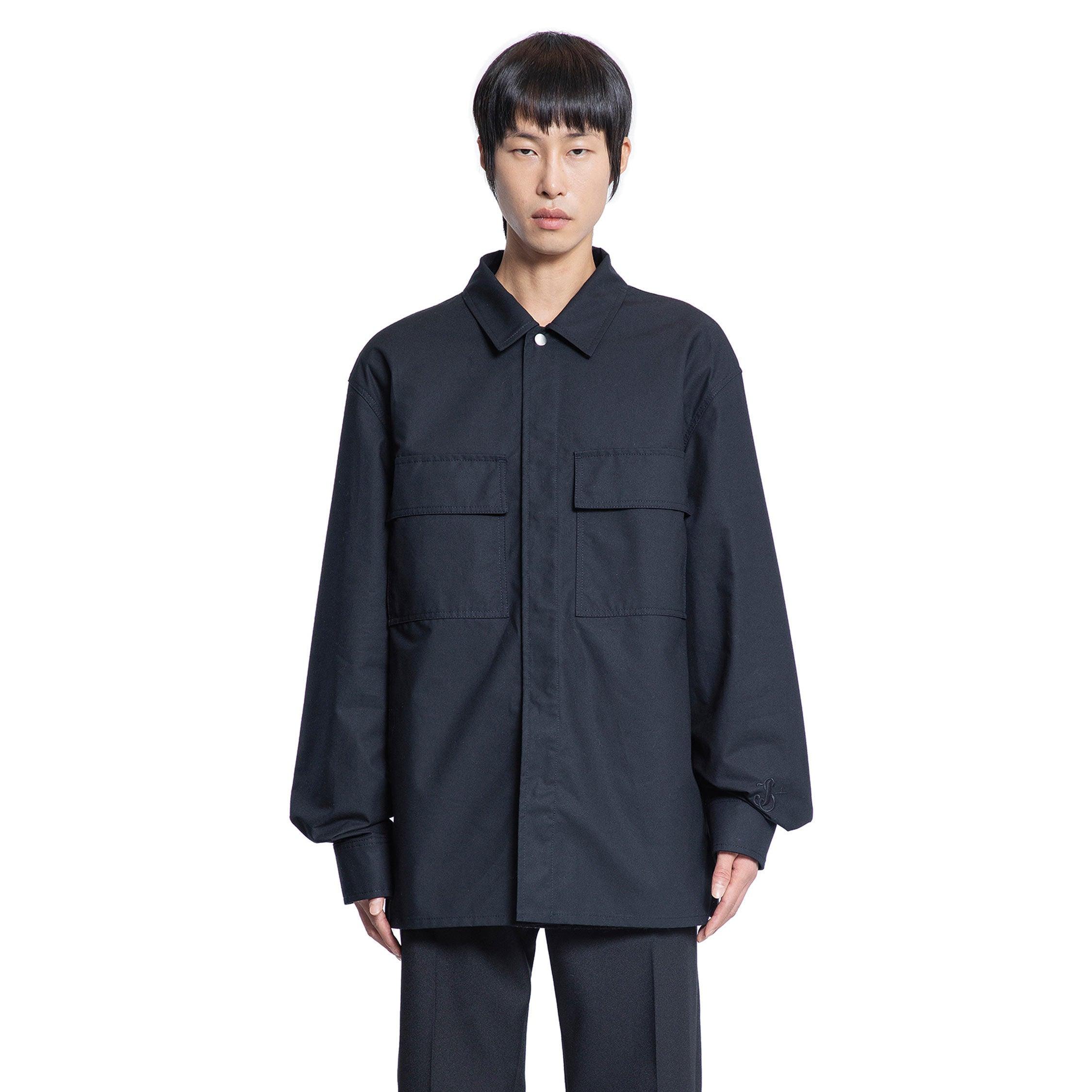 JIL SANDER MAN BLACK SHIRTS by JIL SANDER