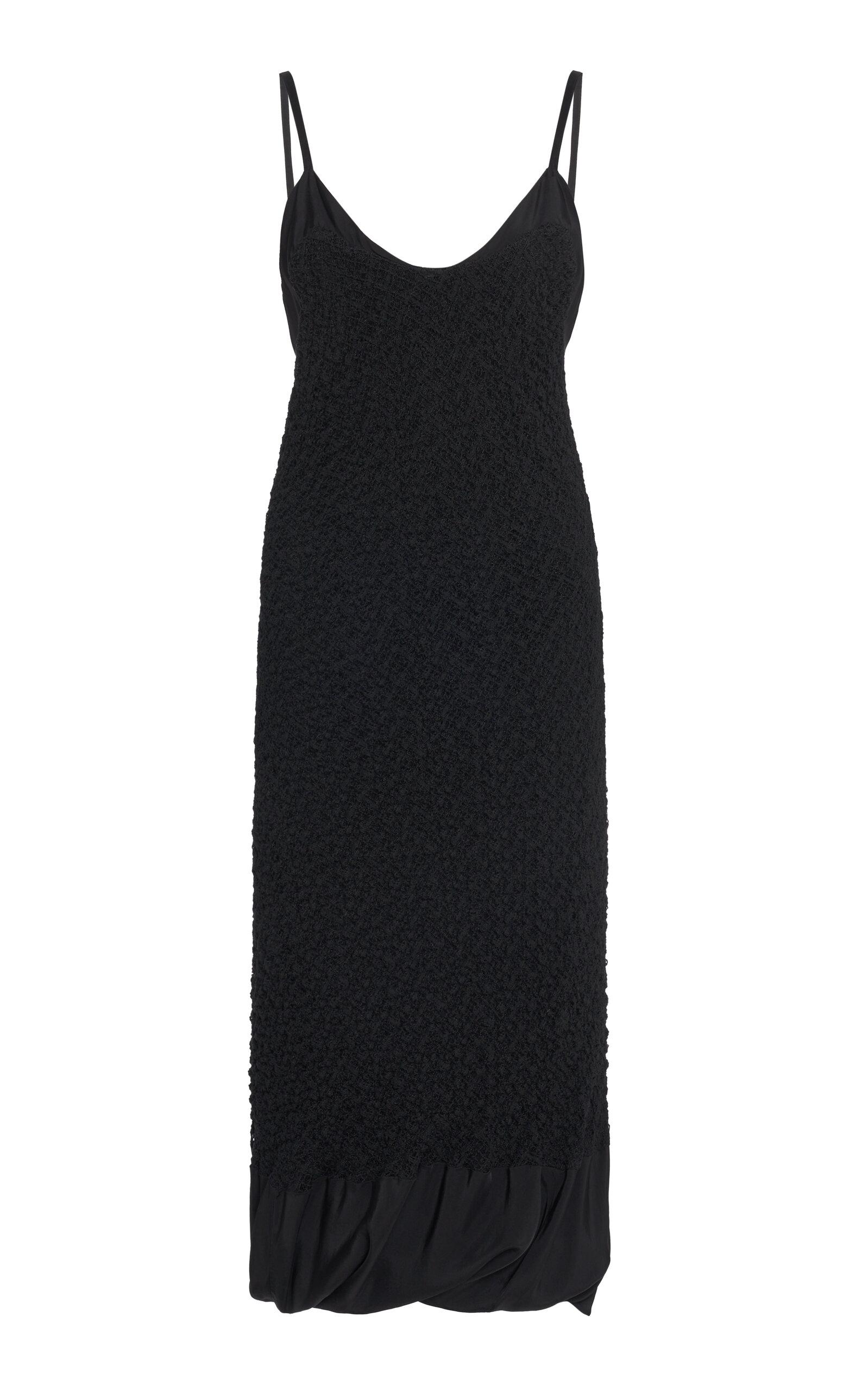 Jil Sander Exclusive Textured Cotton-Blend Midi Dress - Moda Operandi by JIL SANDER
