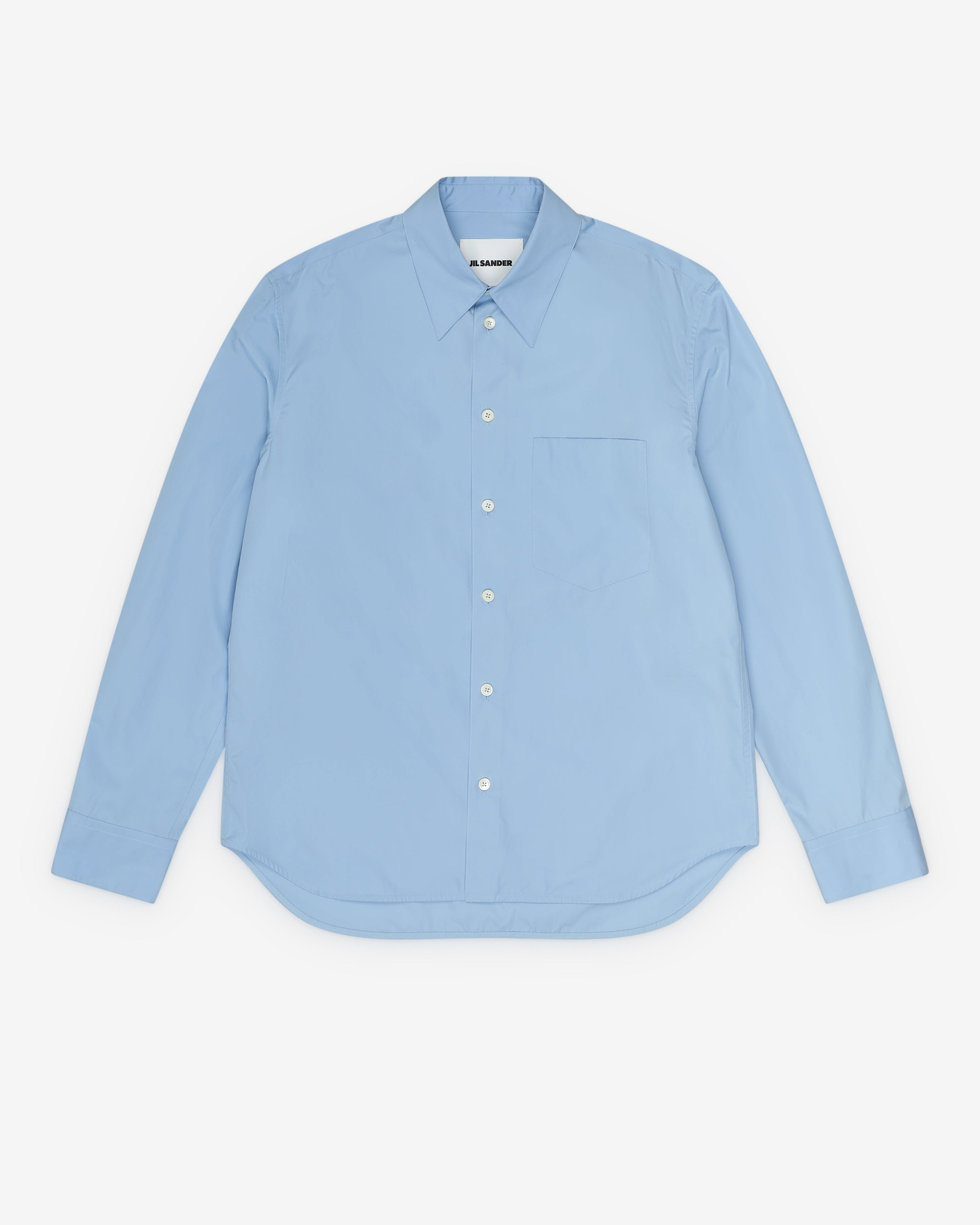Jil Sander - Men's Shirt - (Powder Blue) by JIL SANDER