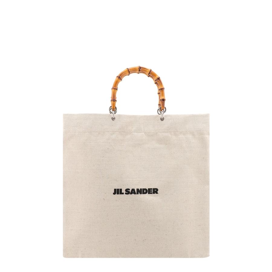 Jil Sander Sand Canvas Handbag by JIL SANDER