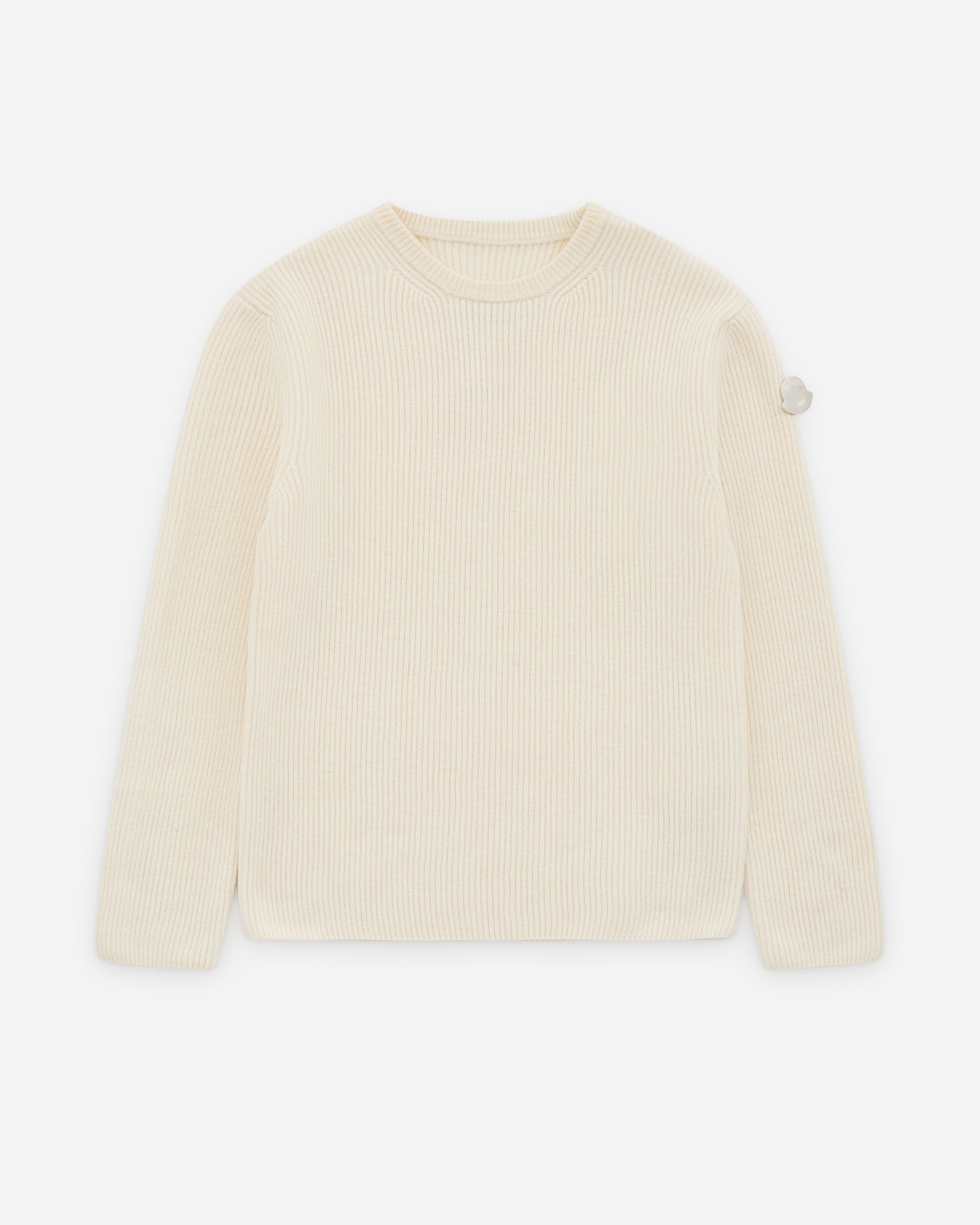 Jil Sander - Women's Moncler Crew Neck - (Cornsilk) by JIL SANDER