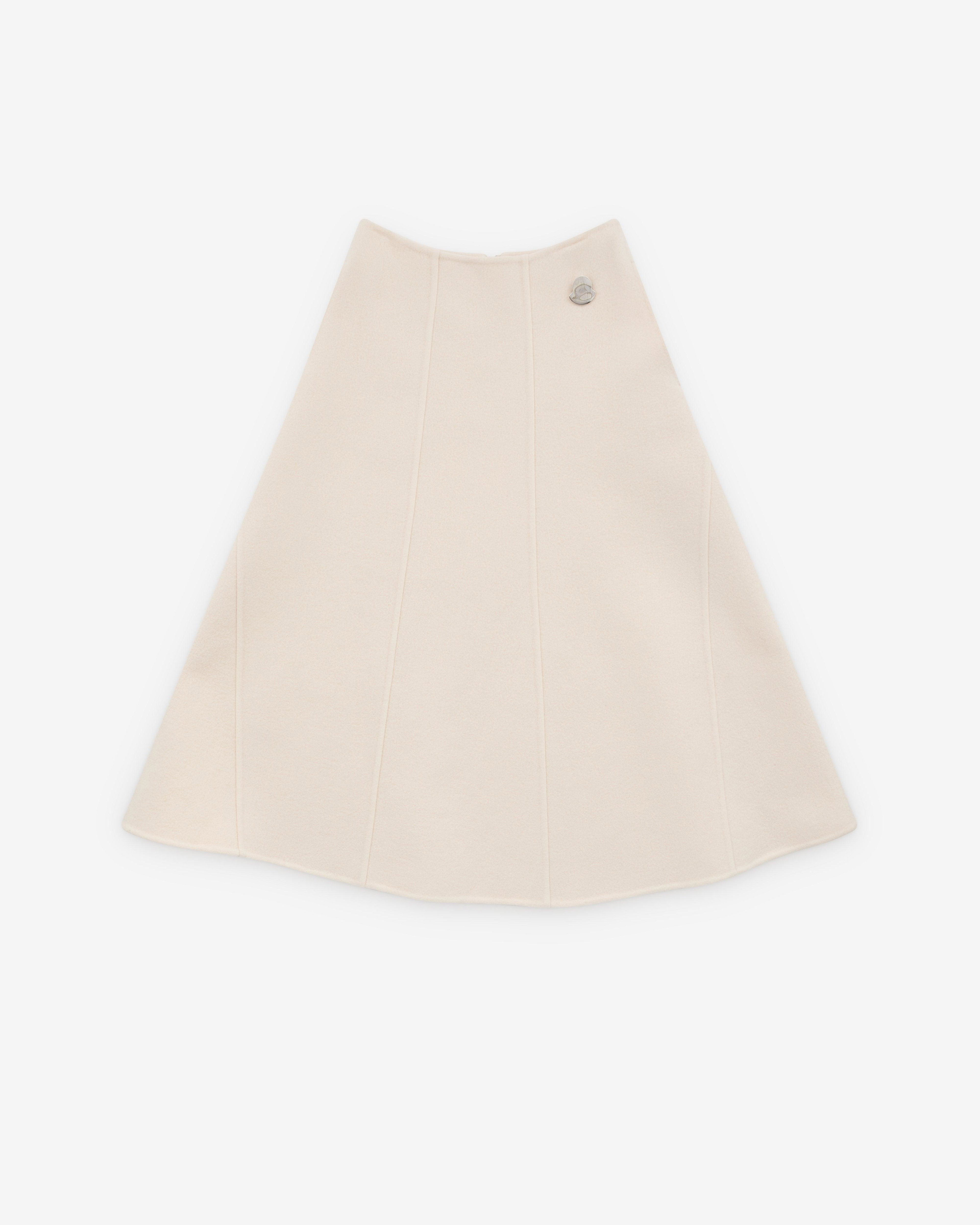 Jil Sander - Women's Moncler Midi Skirt - (Optic White) by JIL SANDER