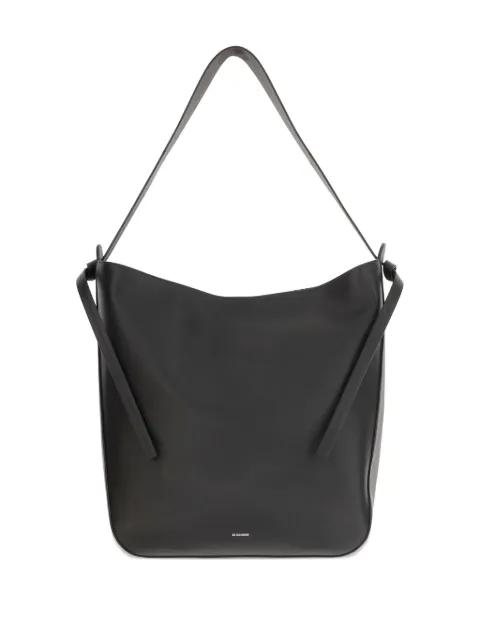 Knot leather shoulder bag by JIL SANDER