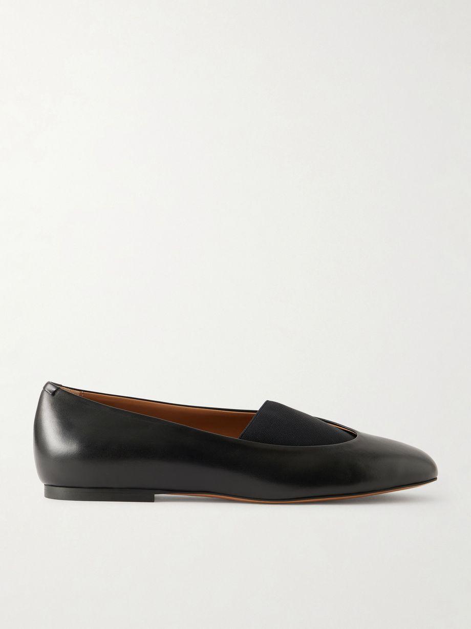 Leather ballet flats by JIL SANDER