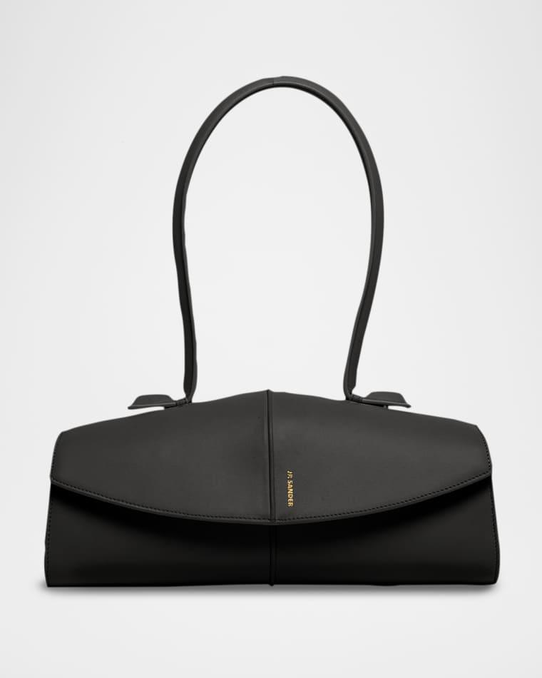 Linea Angular Leather Shoulder Bag by JIL SANDER