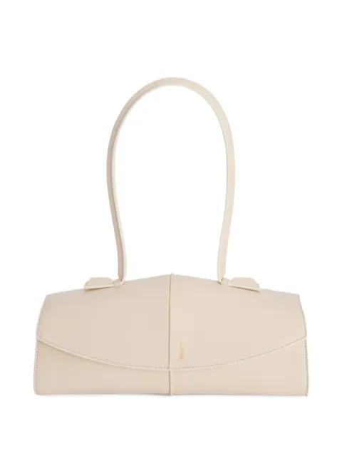 Linea piping leather shoulder bag by JIL SANDER