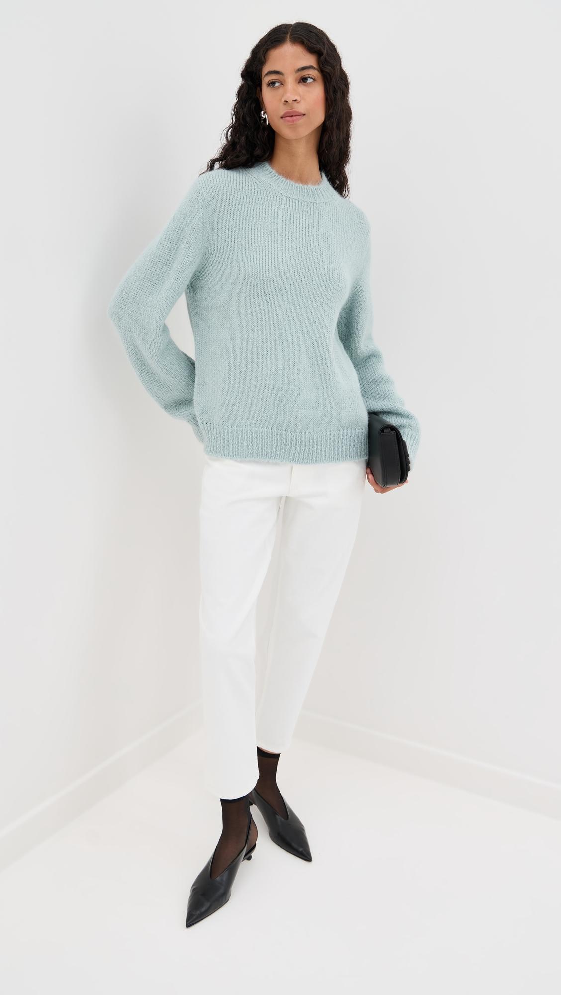 Long Sleeve Crew Neck Pullover by JIL SANDER