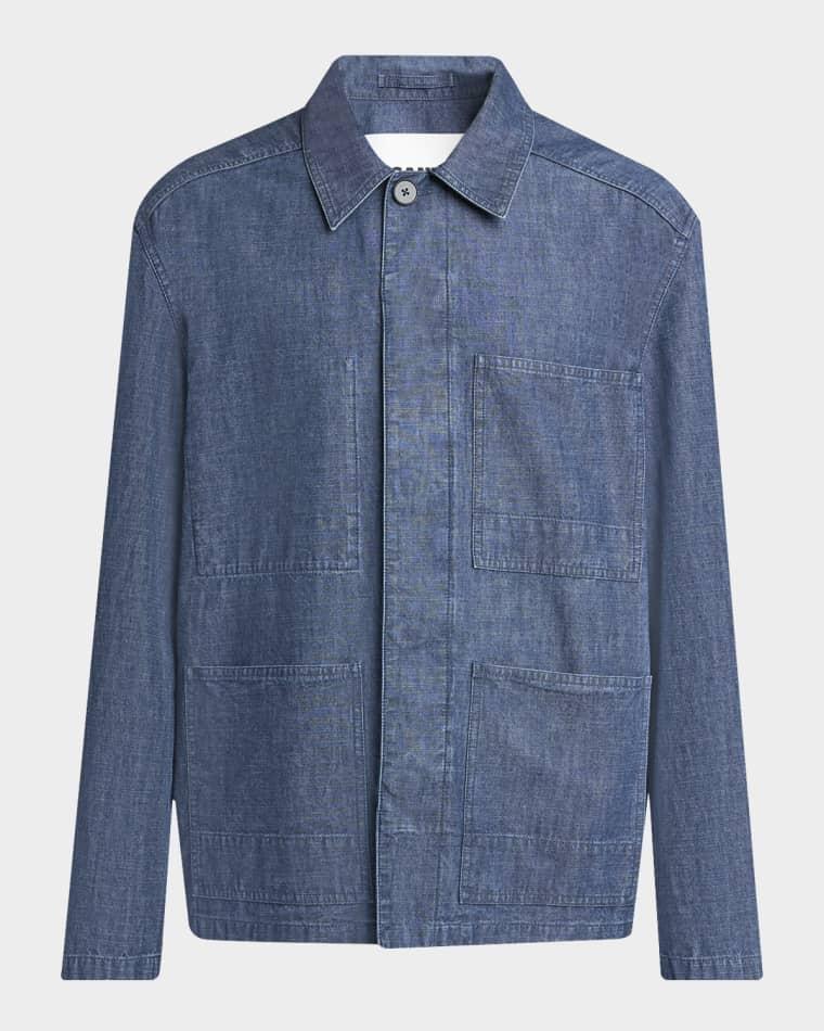 Men's Denim Chore Jacket by JIL SANDER