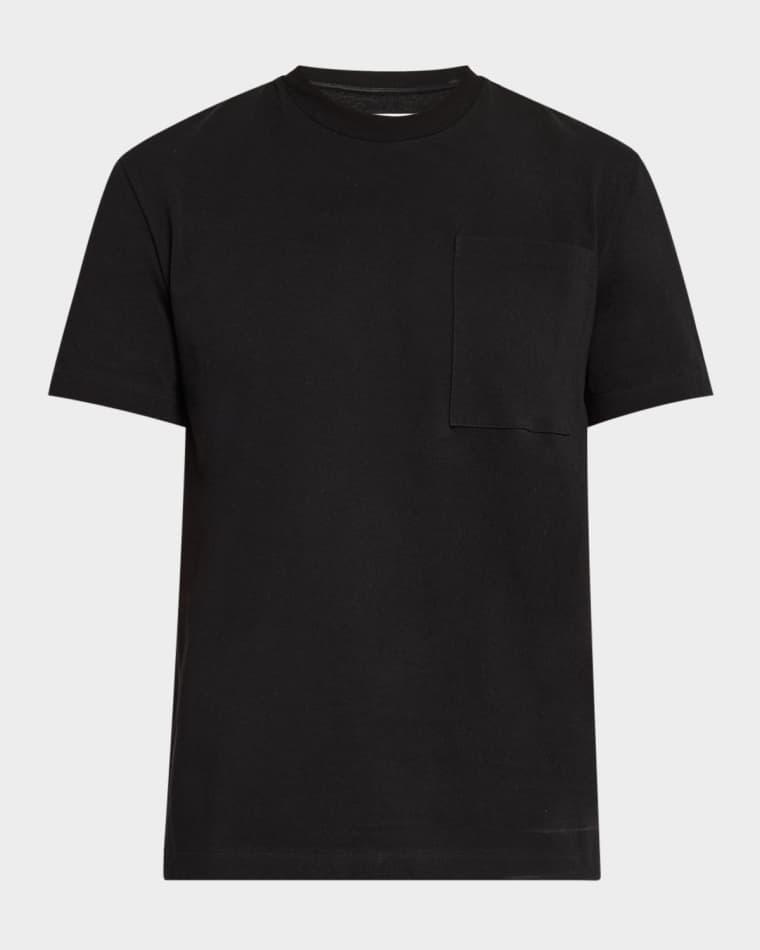 Men's Flag Logo Cotton T-Shirt by JIL SANDER