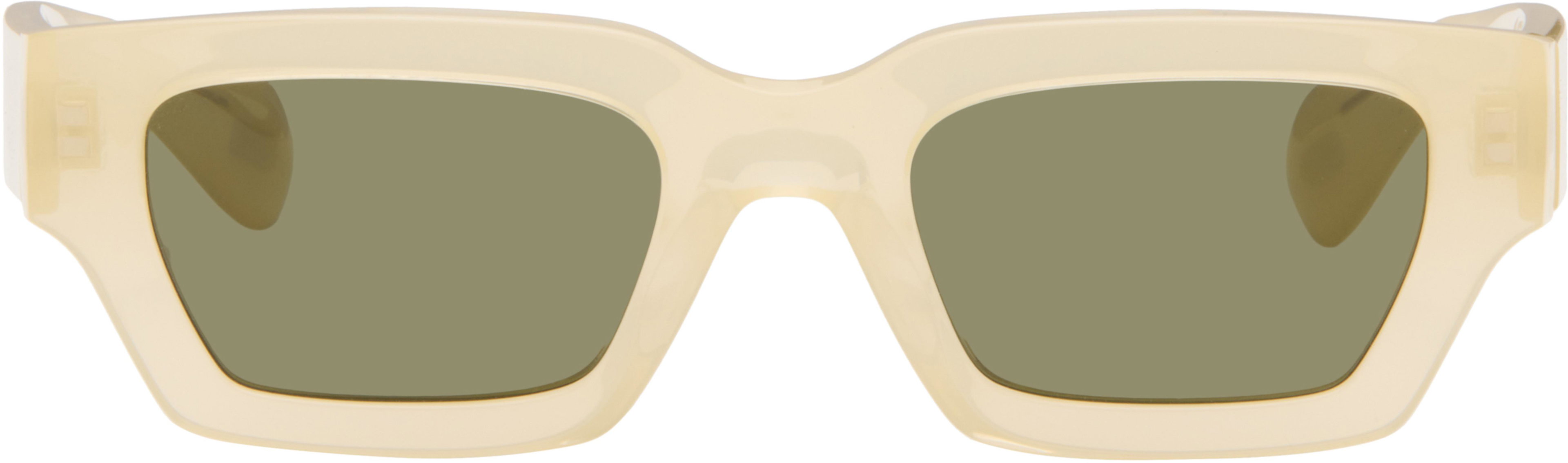 Off-White Oliver Peoples 'Edition 6' Rectangular Sunglasses by JIL SANDER