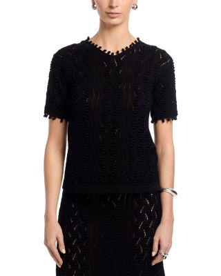 Pom Pom Short Sleeve T Shirt by JIL SANDER