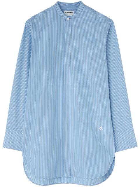 Saturday striped cotton shirt by JIL SANDER