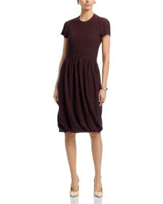 Short Sleeve Balloon Dress by JIL SANDER