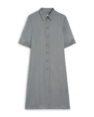Short Sleeve Shirtdress by JIL SANDER