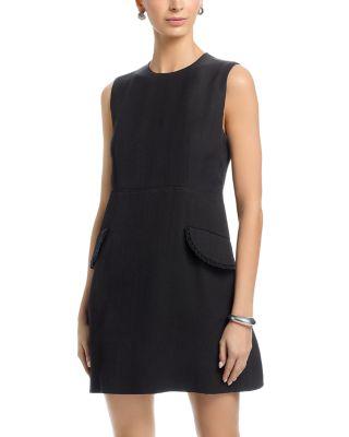 Sleeveless Round Neck Shift Dress by JIL SANDER