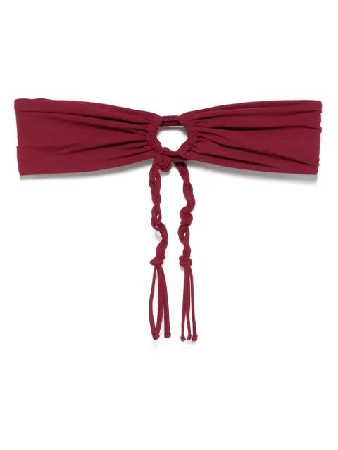 Tangle bikini top by JIL SANDER