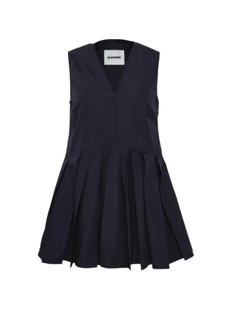 V-neck cotton blouse by JIL SANDER