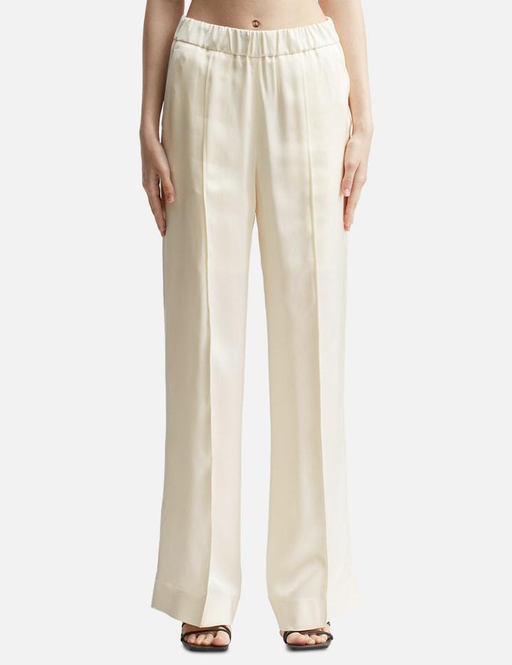 WIDE LEG PANTS by JIL SANDER