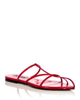 Women's Cage Flat Sandals by JIL SANDER
