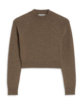 Wool Cashmere Crewneck Sweater by JIL SANDER