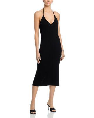Wool Halter Midi Dress by JIL SANDER
