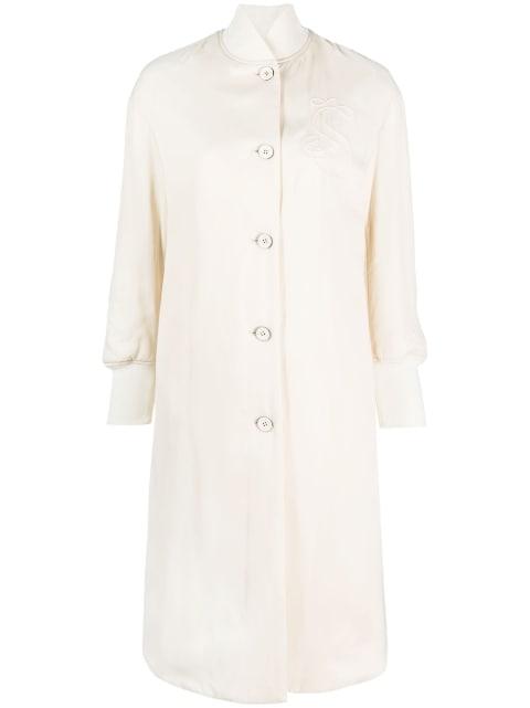 appliqué logo bomber jacket by JIL SANDER