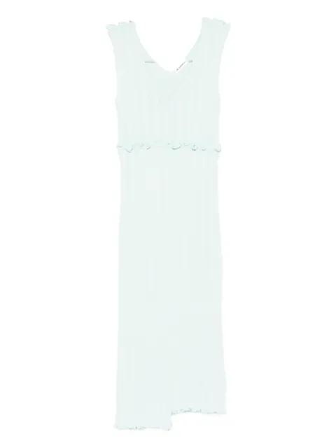 asymmetric midi dress by JIL SANDER