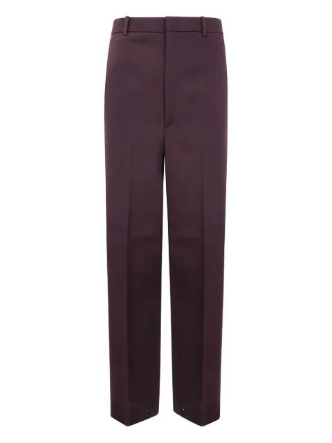 back-pocket wool pants by JIL SANDER