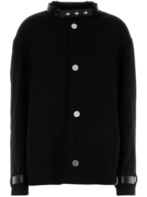 belt-detail cashmere jacket by JIL SANDER