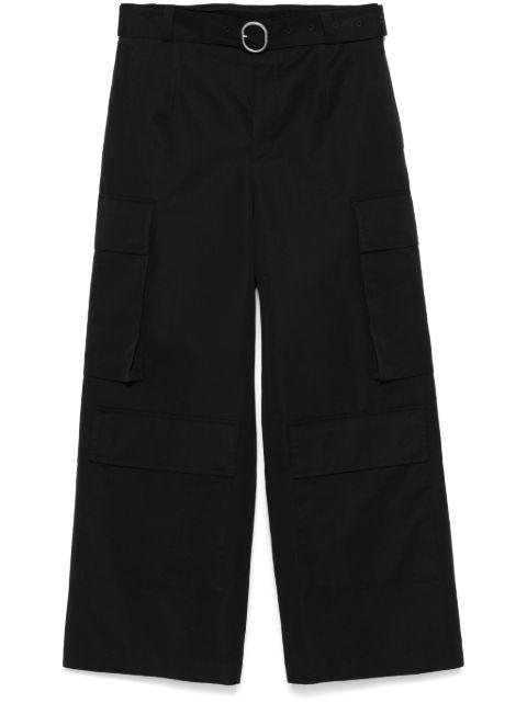 belted cargo pants by JIL SANDER