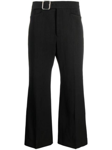 belted cropped trousers by JIL SANDER