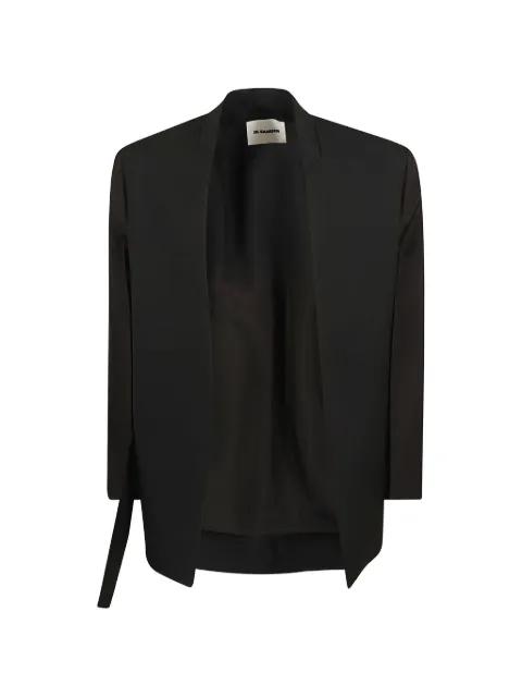 belted jacket by JIL SANDER