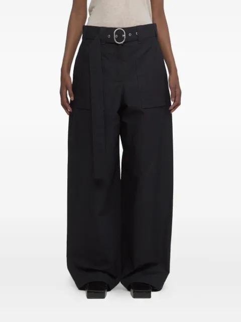 belted pocket trousers by JIL SANDER