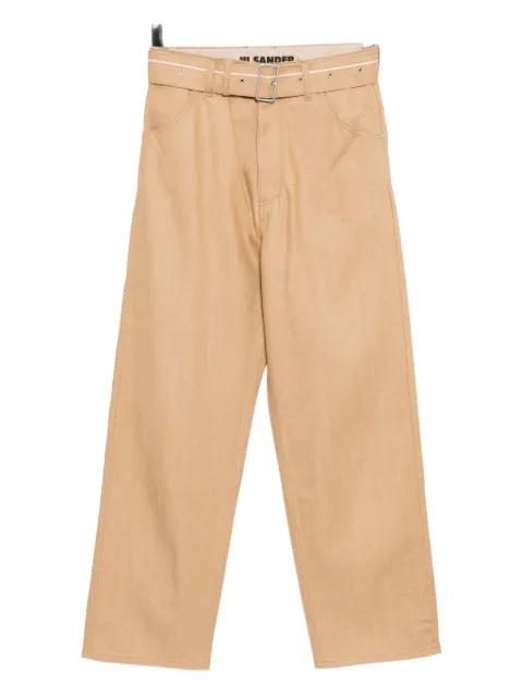 belted trousers by JIL SANDER