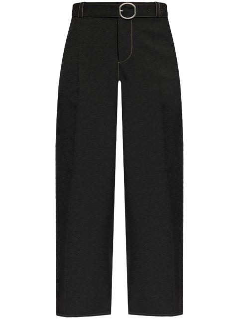 belted trousers by JIL SANDER