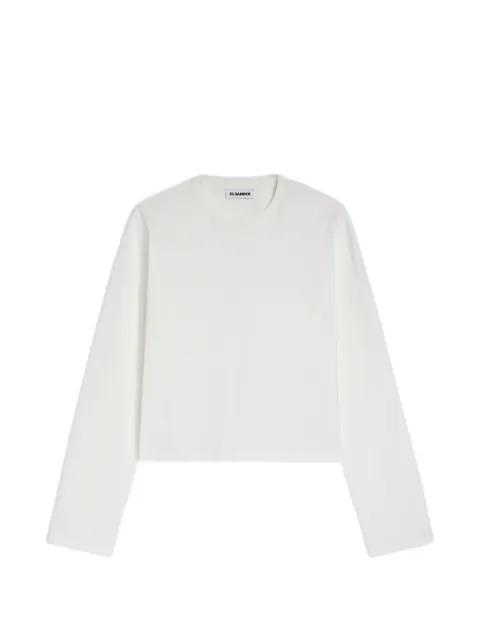 boxy long-sleeve T-shirt by JIL SANDER