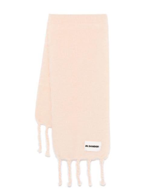 brushed scarf by JIL SANDER