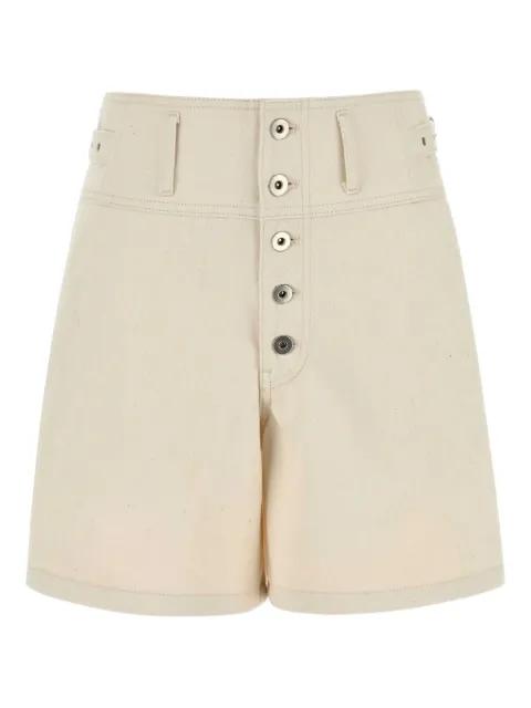 button-up bermuda shorts by JIL SANDER