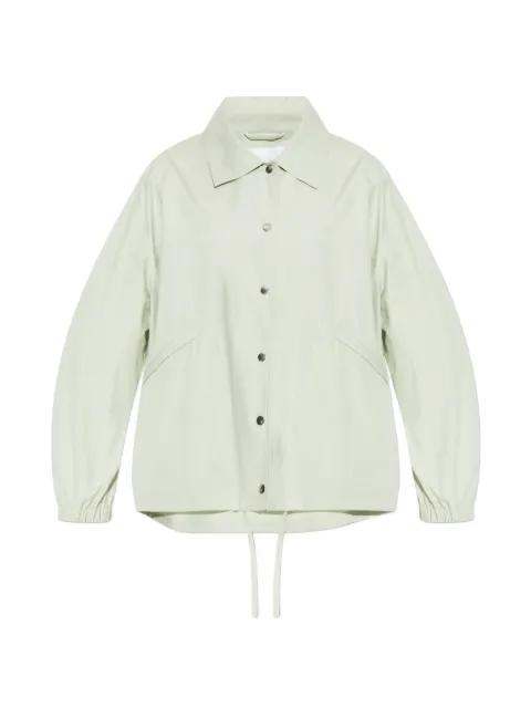 button-up cotton jacket by JIL SANDER