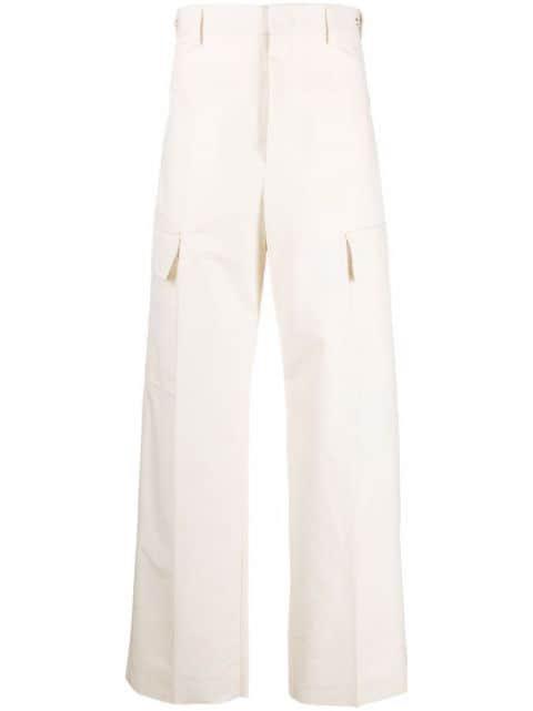 cargo-pocket trousers by JIL SANDER