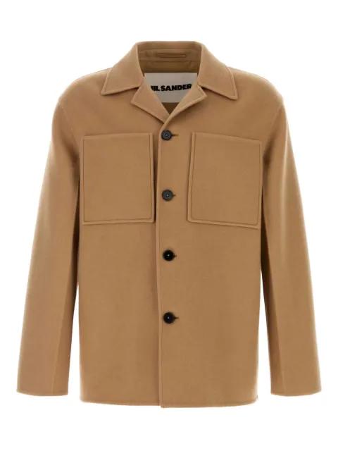 cashmere flannel jacket by JIL SANDER