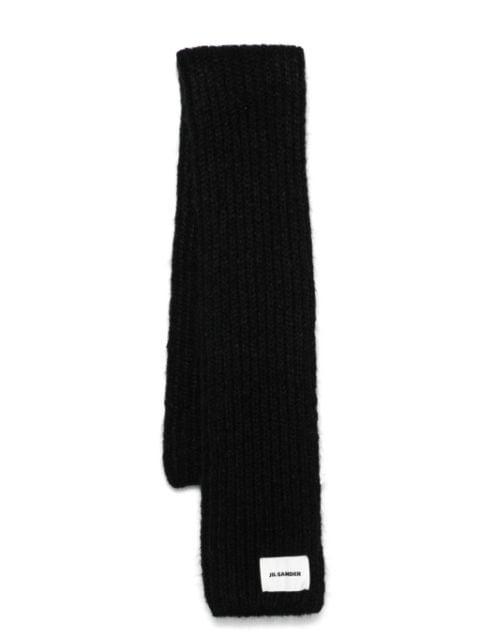 chunky ribbed scarf by JIL SANDER