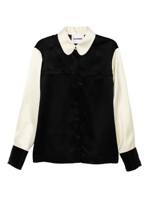 contrast-color shirt by JIL SANDER