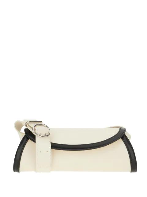 contrast-trim shoulder bag by JIL SANDER