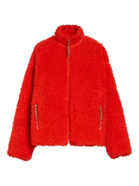 cotton fleece jacket by JIL SANDER
