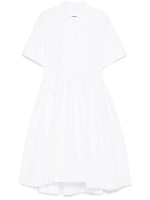 cotton midi dress by JIL SANDER